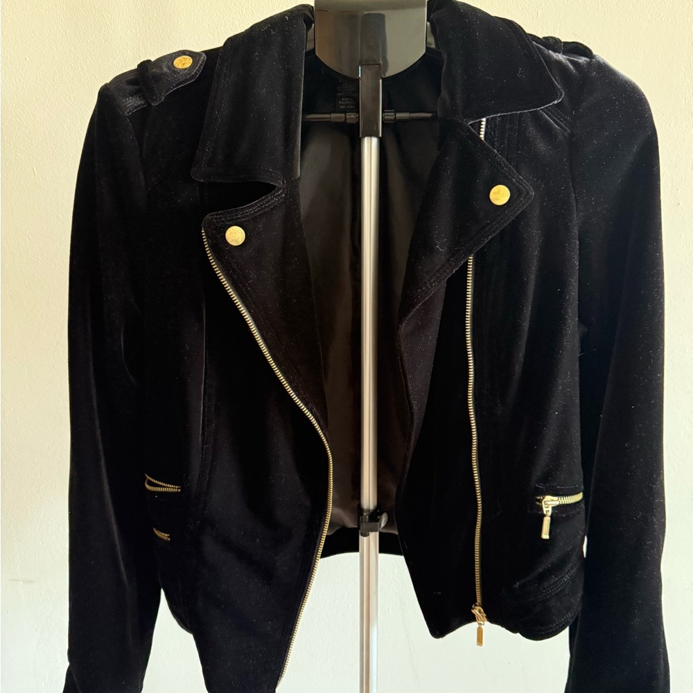 Black Velvet Women's Jacket